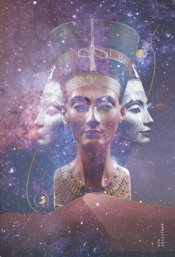 Nefertiti's Ascension - Limited Edition Wall Art - Odd Behaviour International Store