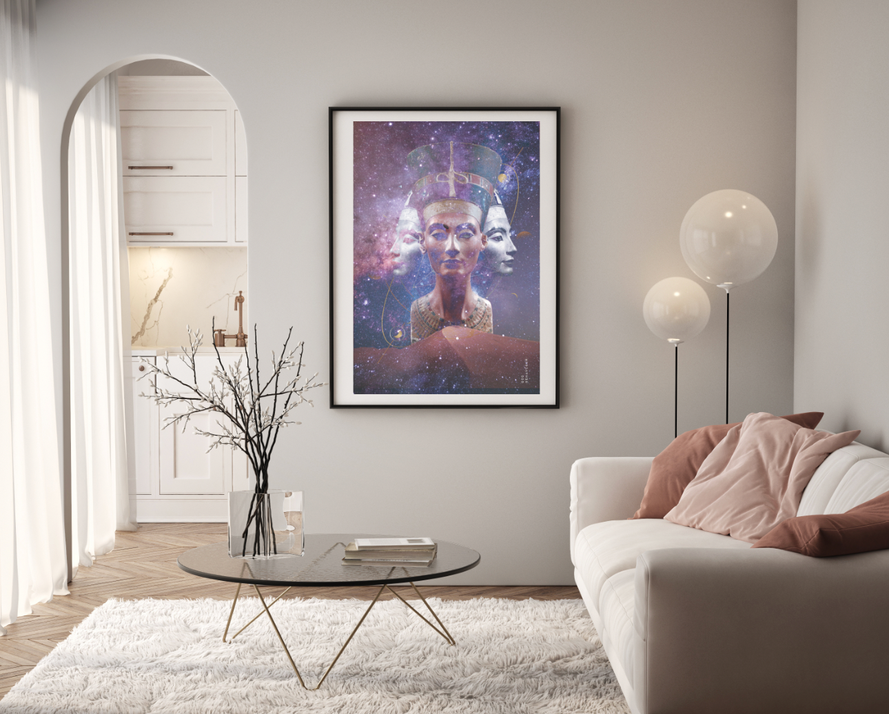 Nefertiti's Ascension - Limited Edition Wall Art - Odd Behaviour International Store