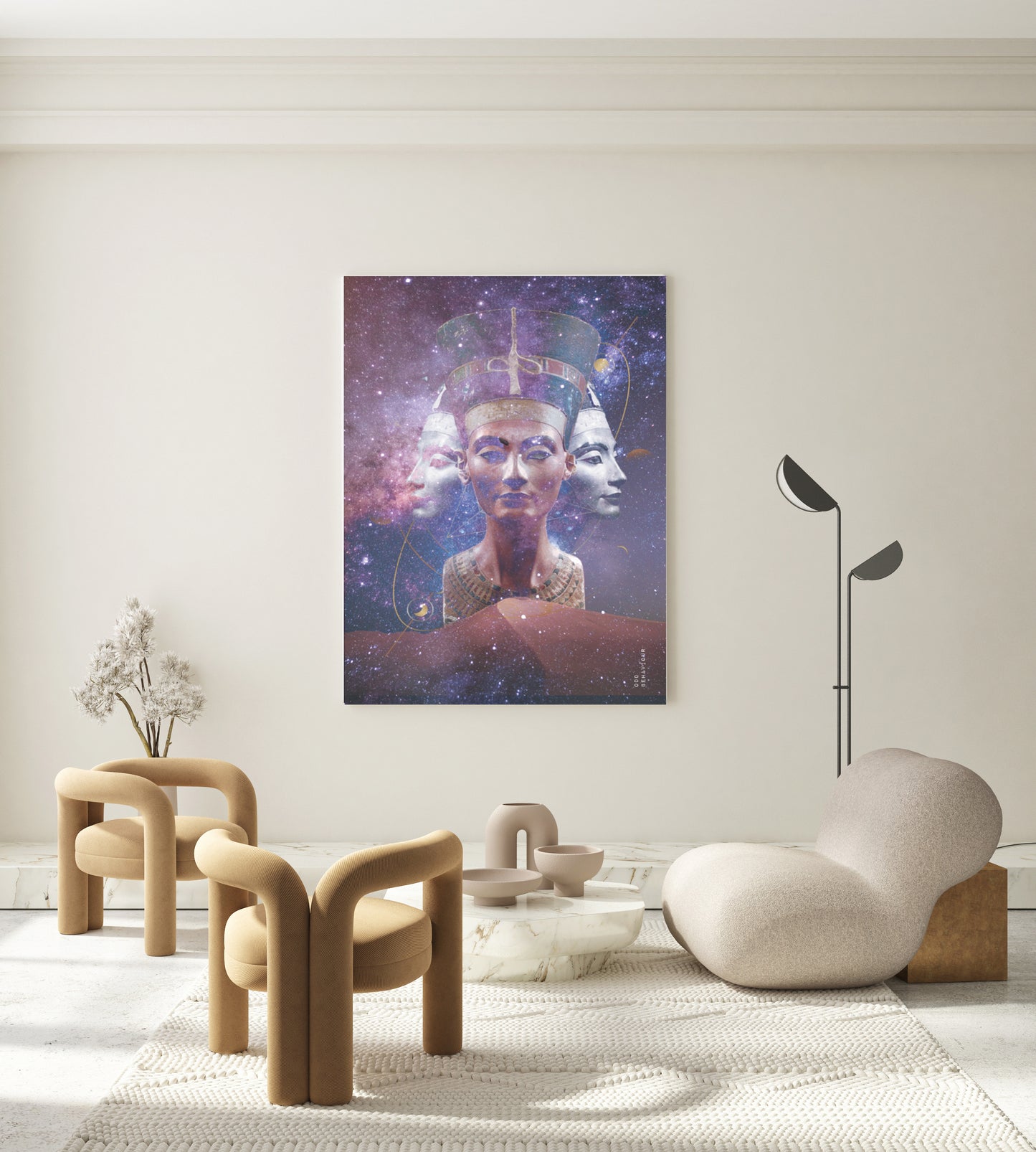 Nefertiti's Ascension - Limited Edition Wall Art - Odd Behaviour International Store